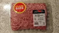 Club Size Lean Ground Beef
