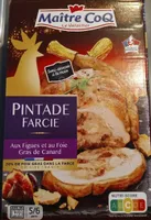 Pintade semi-désossée farcie