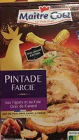 Pintade semi-désossée farcie