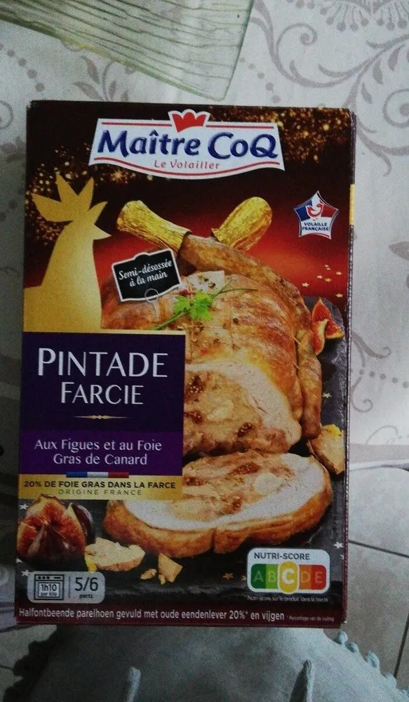 Pintade farcie