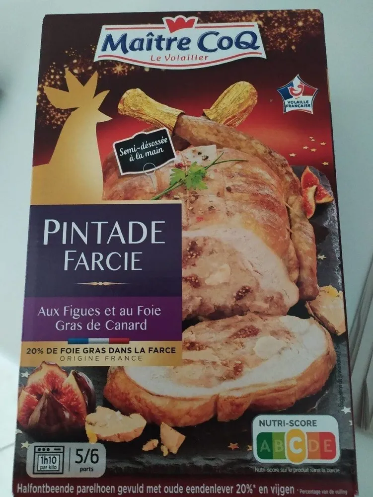 Pintade désossée