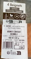 Beignets parfum chocolat noisette