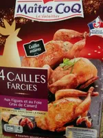 Cailles farcies
