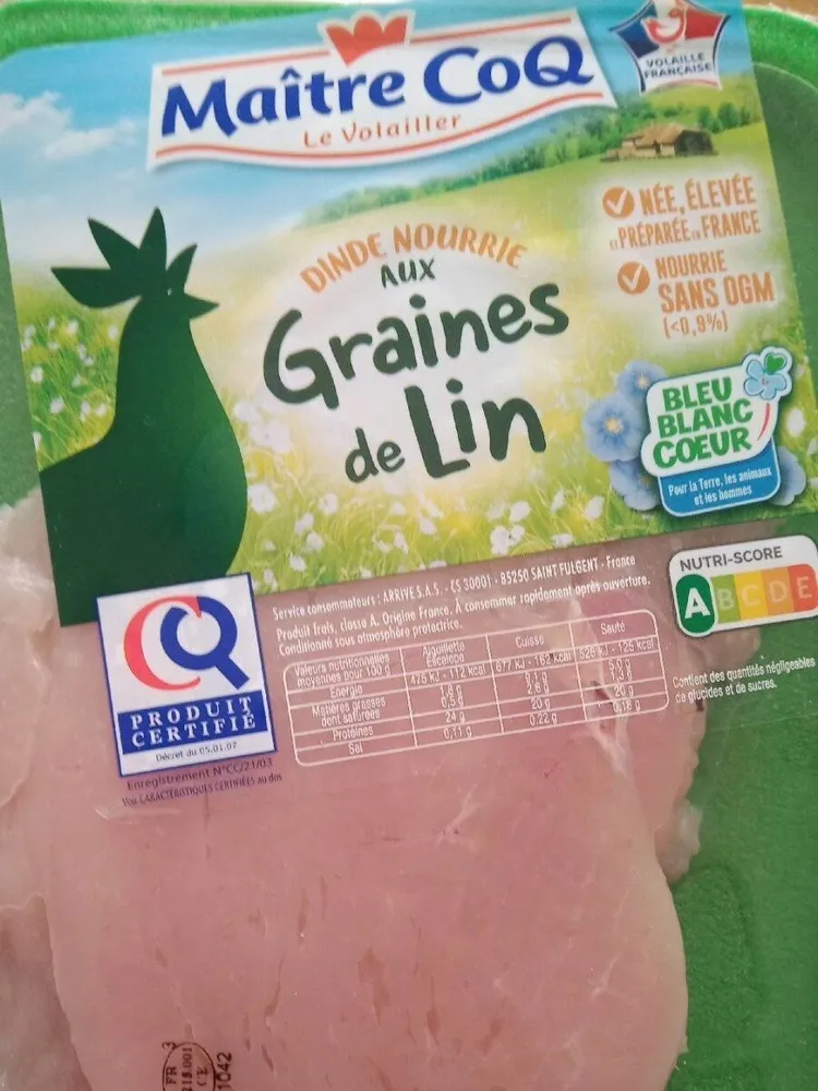 Escalope de dinde