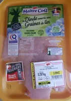 La dinde nourrie aux graines de lin