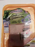 Dinde nourrie aux graines de lin
