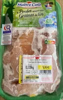Poulet nourri aux graines de lin