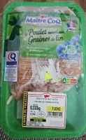 Le poulet nourri aux graines de lin