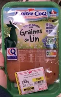 poulet nourri aux graines de lin