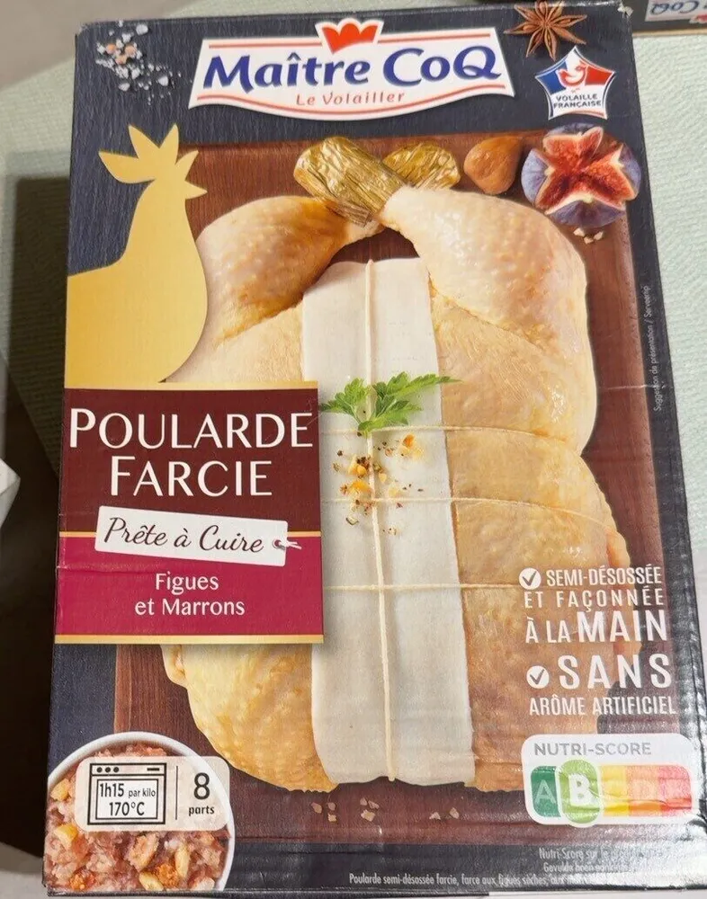 Poularde farcie
