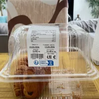 4 croissants + 4 pains au chocolats