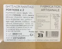 Gâteau nantais