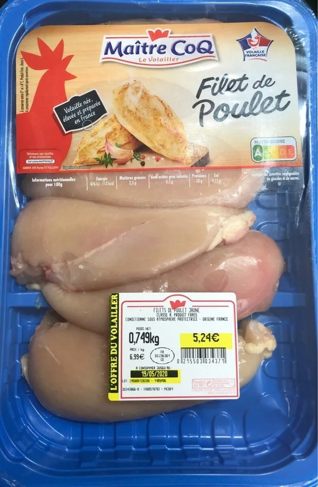 Filet de poulets