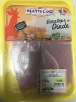 Escalope de dinde maitre coq