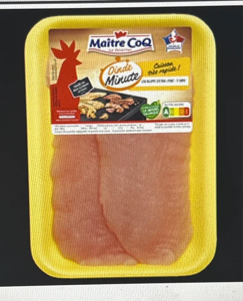 Escalope de dinde
