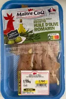 Aiguillettes de Poulet Huile d'Olive Romarin