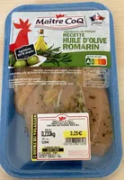 Aiguillettes de poulet recette huile d’olive romarin
