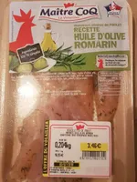 Aiguillettes de poulet, huile d'olive romarin