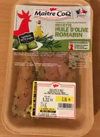 Aiguillettes de Poulet Marinées Huile d'Olive Romarin