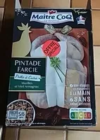 Pintade farcie  morilles et vieil armagnac