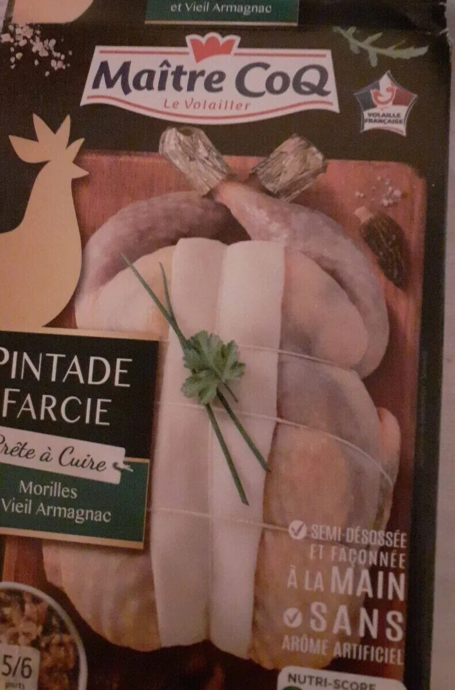 Pintade farcie