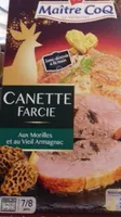 canette farcie aux morilles