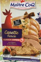 Canette farcis