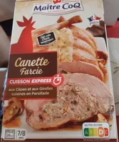 Canette farcie