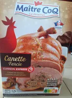 Canette farcie cèpes et girolles cuisson express