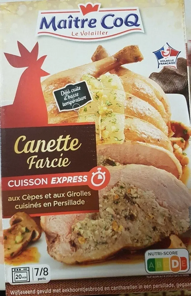 Canette farcie