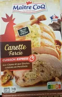Canette farcie