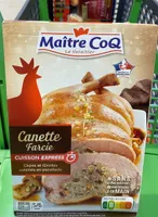 Canette farcie Cèpes et Girolles cuisinés en persillade