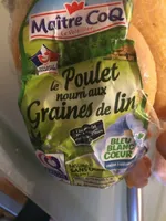 Poulet nourri aux graines de lin