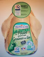 Poulet Bleu Blanc Coeur nourri aux graines de lin