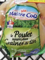 Poulet nourri aux graines de lin