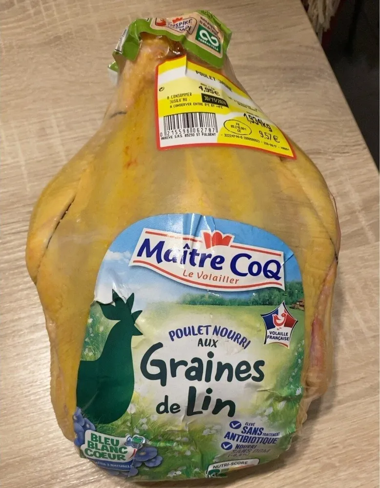 Poulet Bleu Blanc Coeur