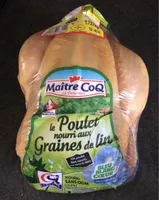 Poulet jaune - nourri aux graines de lin