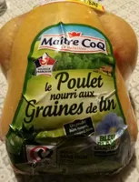 Le poulet nourri aux graines de Lin