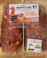 Brochettes dinde extra tendre paprika