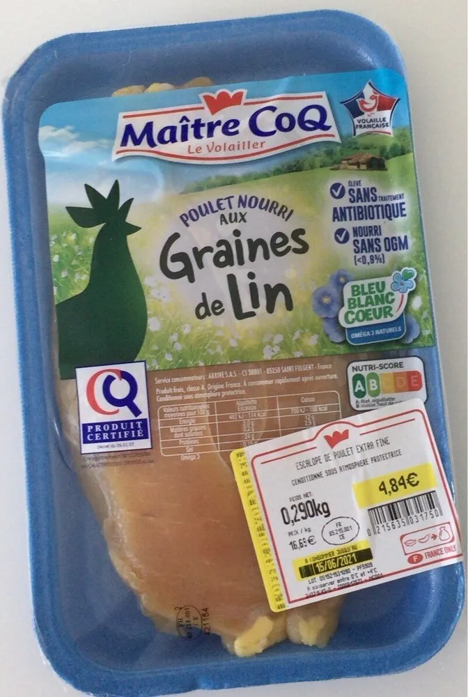 Escalope de poulet extra fine