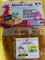 Aiguillettes de dinde recette indian curry