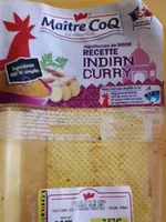 Aiguillettes de dinde indian curry