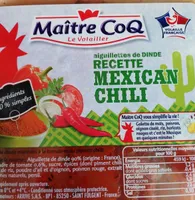 Aiguillette dinde Mexican chili