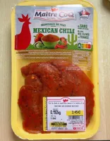 Morceau de pulet mexicain chili