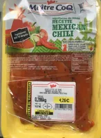 Aiguillettes de dinde marinees mexicain chili