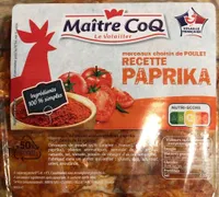 Morceaux choisi de poulet recette Paprika