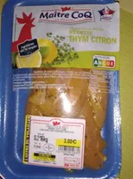 Aiguillettes de poulet Thym Citron
