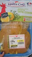 Aiguillettes de poulet thym citron
