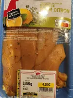 Aiguillettes de poulet thym citron