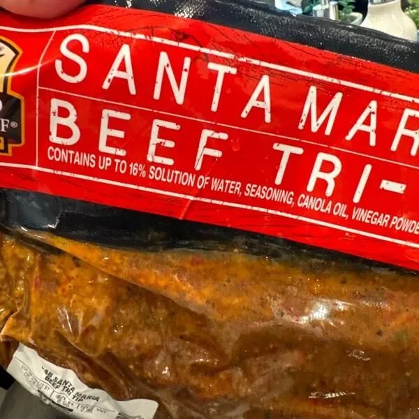 Santa Maria beef tri tip